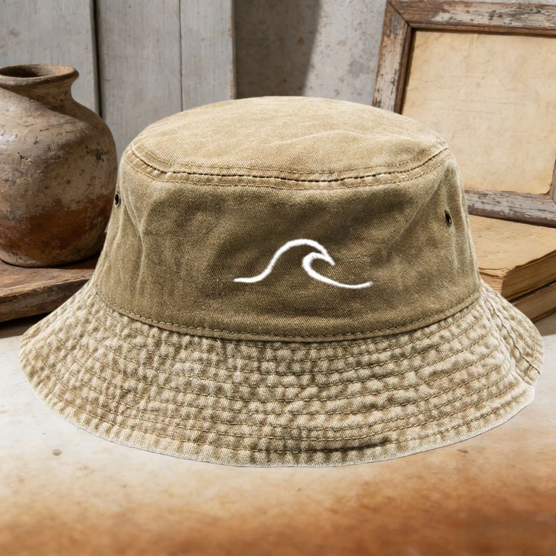 Bucket Hat Embroidered - 2026 New Cotton Fisherman Hat Reversible
