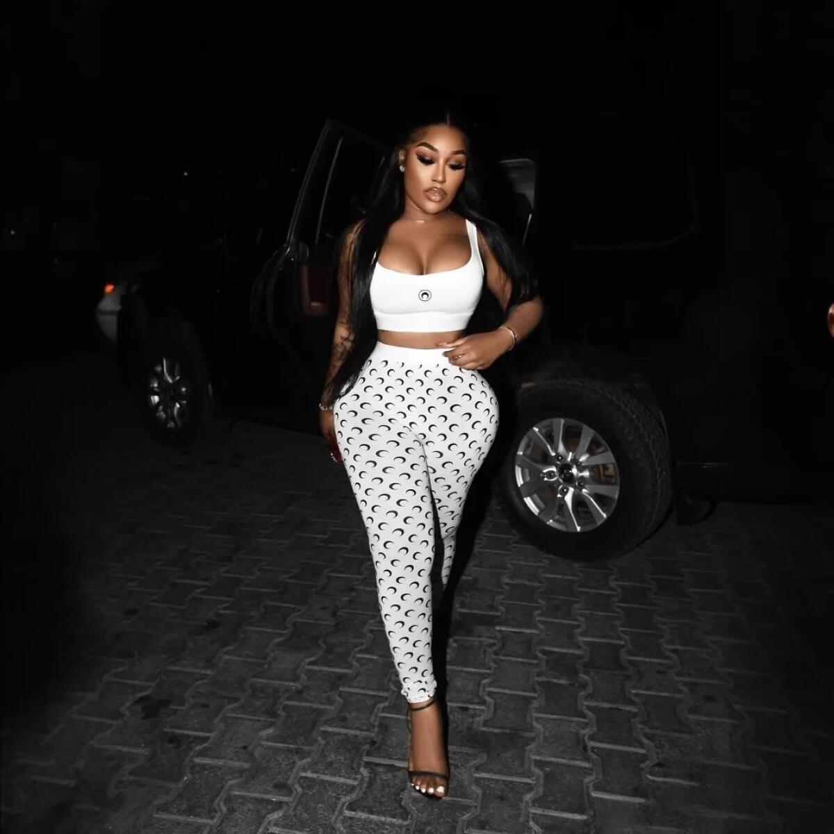 Street Fashion Vest - Sexy Women Two Piece Set Slim