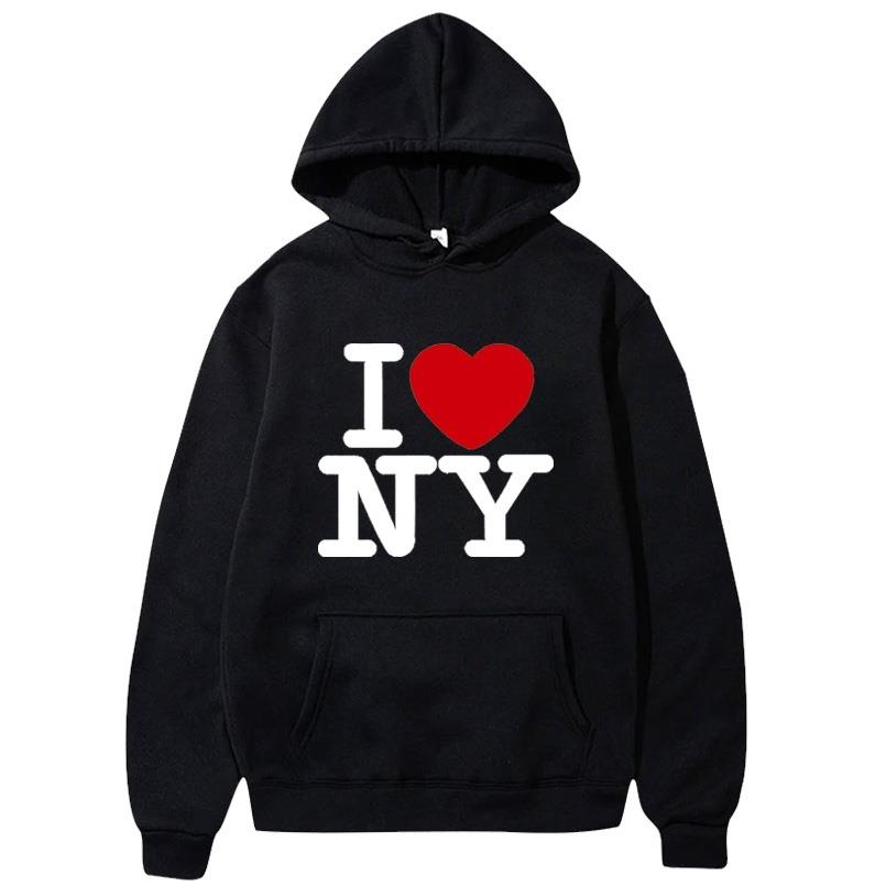 Street Fashion Of New York - I Love New York. Trendy Printed