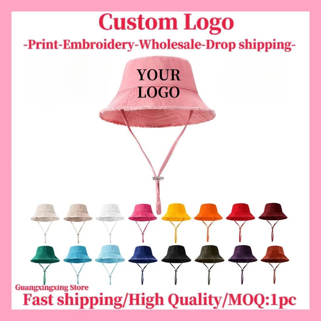 Bucket Hat Embroidered - Custom embroidered hat for men and