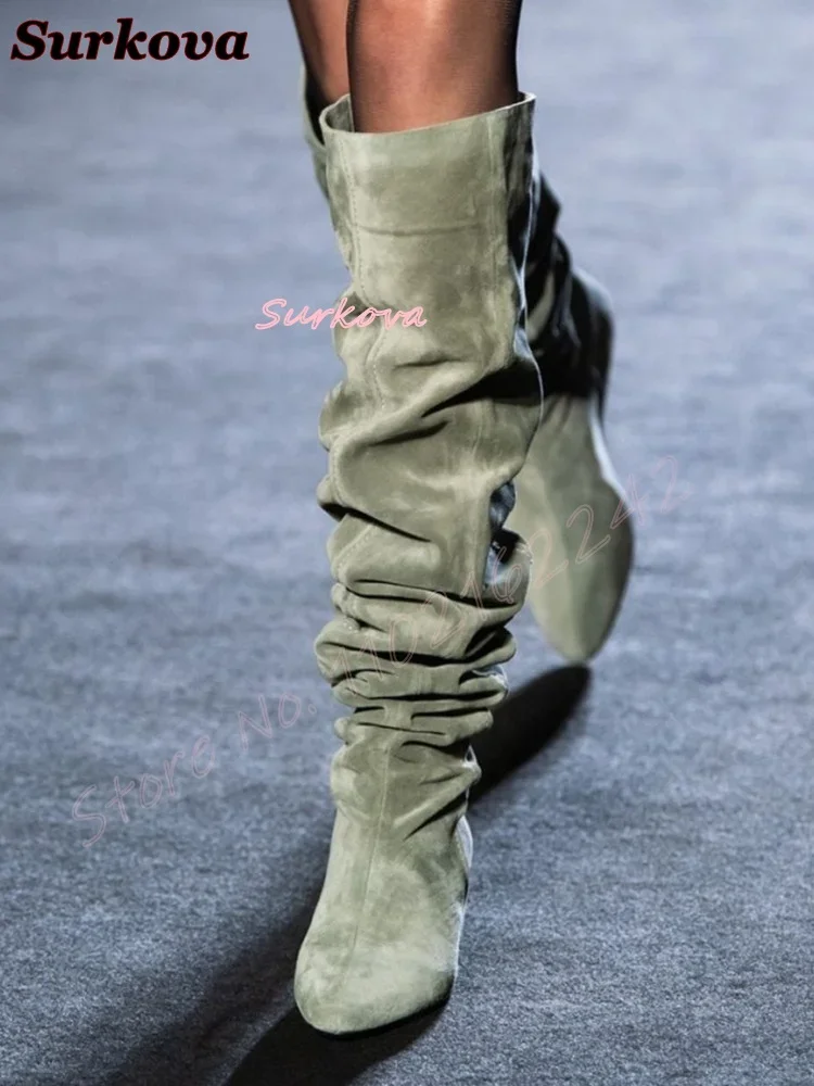Retro Pleated Slip On Modern B - Street Fashion Dress 评论和价格