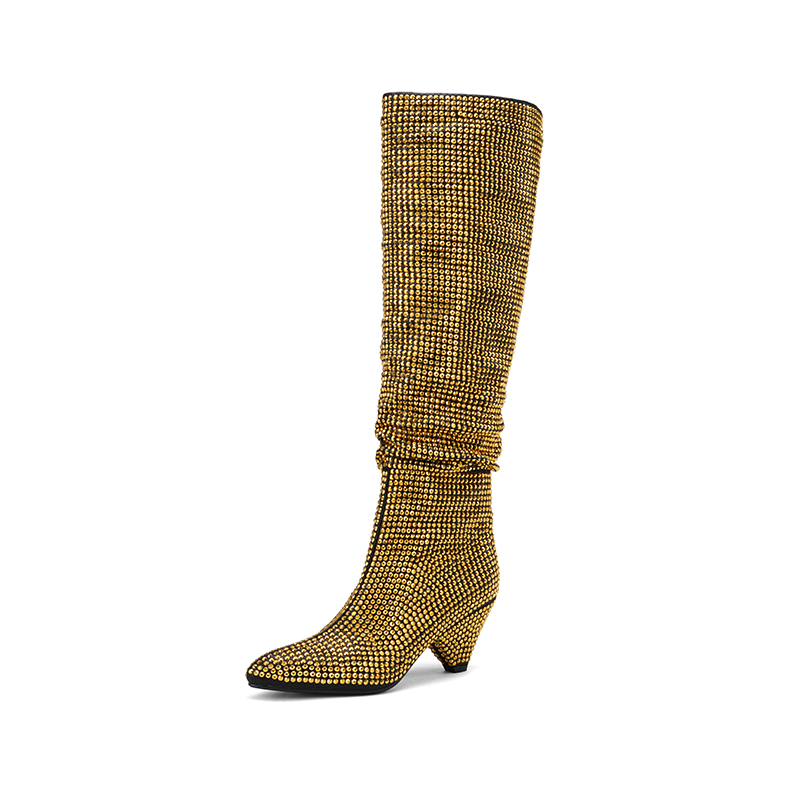 Fashion Spike Heels Crystal Lo - Street Fashion Dress 评论和价格