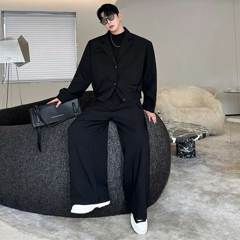 LUZHEN Spring Blazer Neck Casu - Street Fashion Men 评论和价格