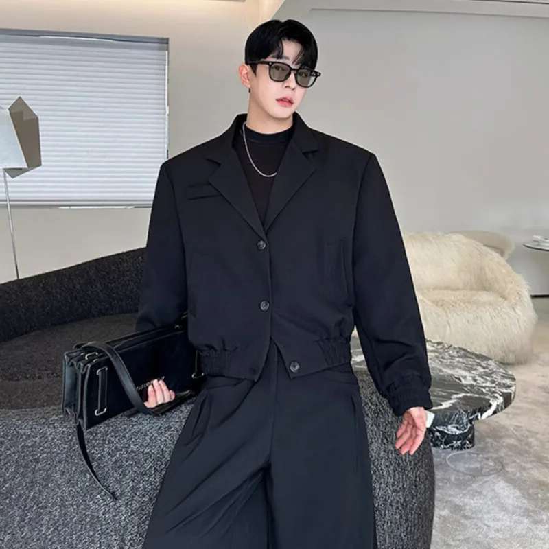 LUZHEN Spring Blazer Neck Casu - Street Fashion Men 评论和价格