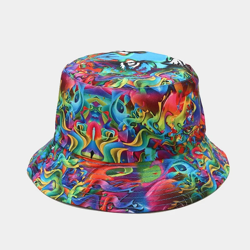 Four Seasons Cotton Flowers Gr - Bucket Hat Embroidered 评论和价格