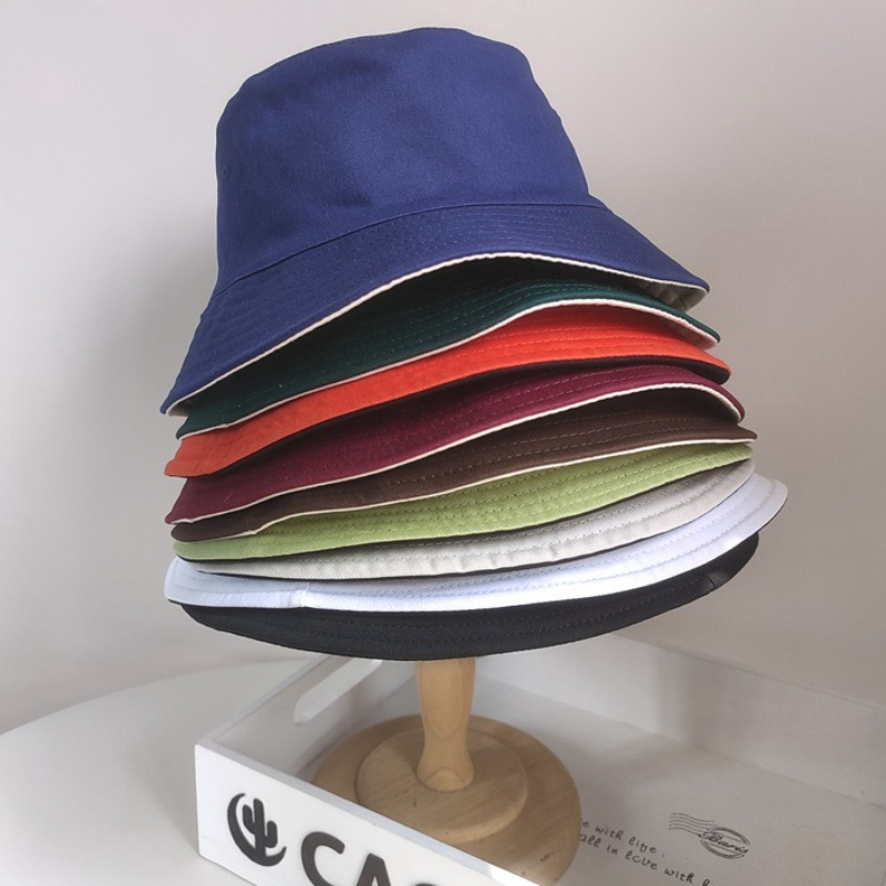 Double Sided Bucket Hat Sun Ha - Bucket Hat Embroidered 评论和价格