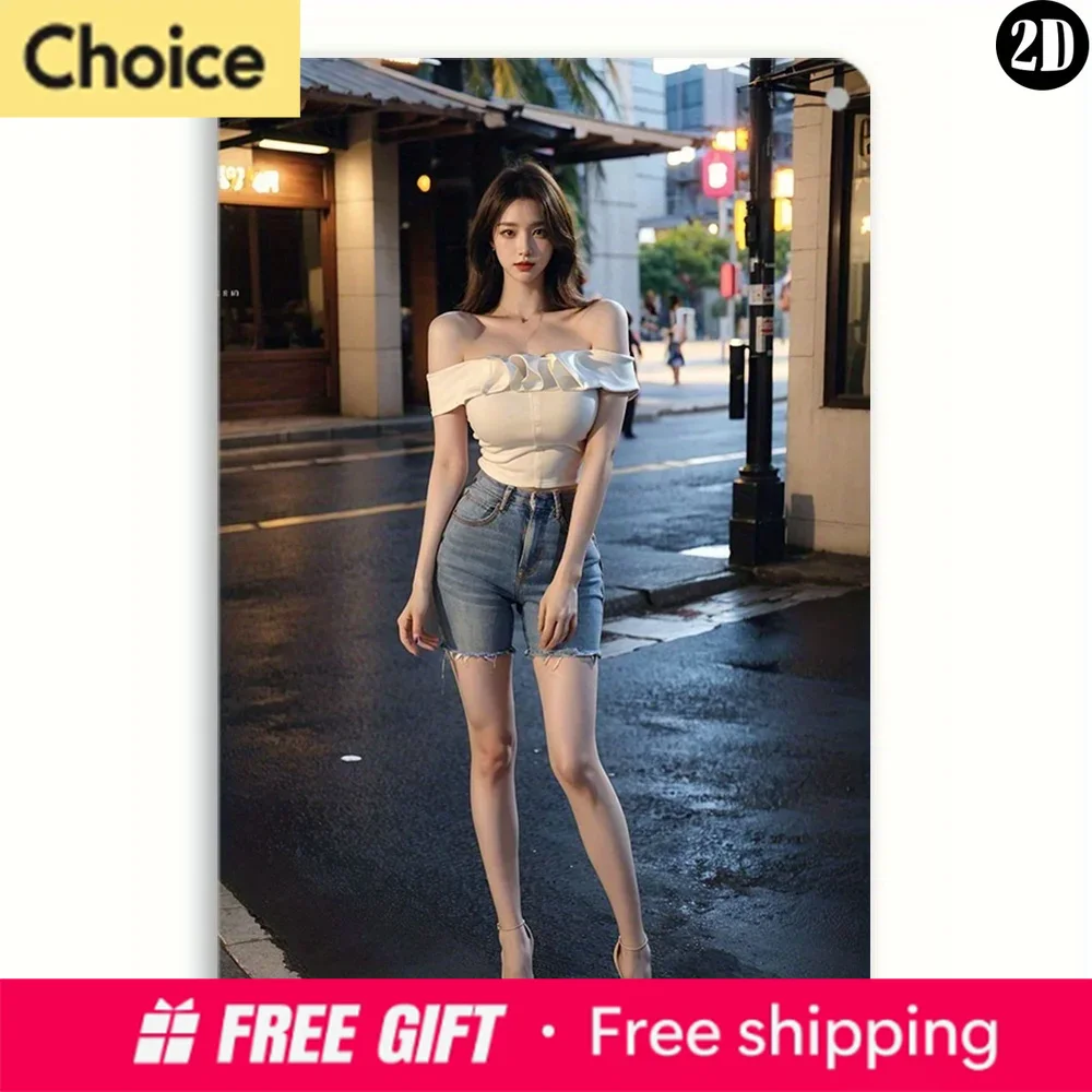 High-Definition Metal Tin Sign - Street Fashion Definition 评论和价格