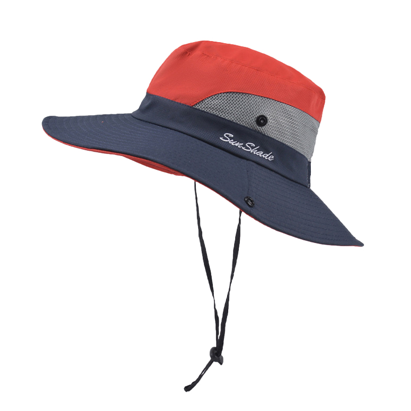 Spring/Summer Outdoor Foldable - Bucket Hat Embroidered 评论和价格