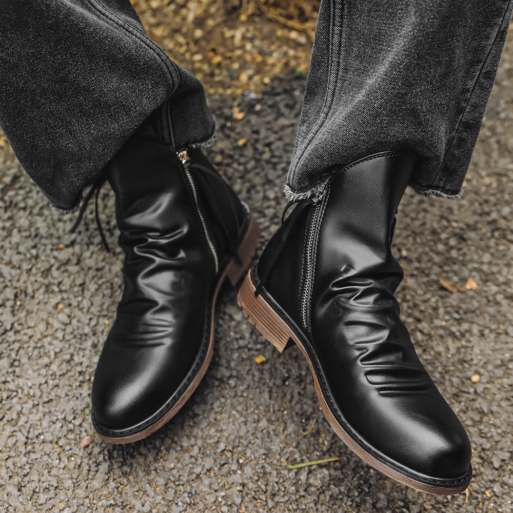 2026 Men's Genuine Leather Vin - Street Fashion Plus Size 评论和价格