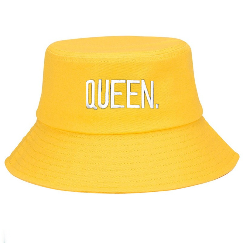 Customize Queen Embroidered Bu - Bucket Hat Embroidered 评论和价格