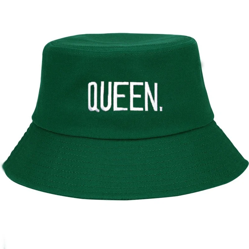 Customize Queen Embroidered Bu - Bucket Hat Embroidered 评论和价格