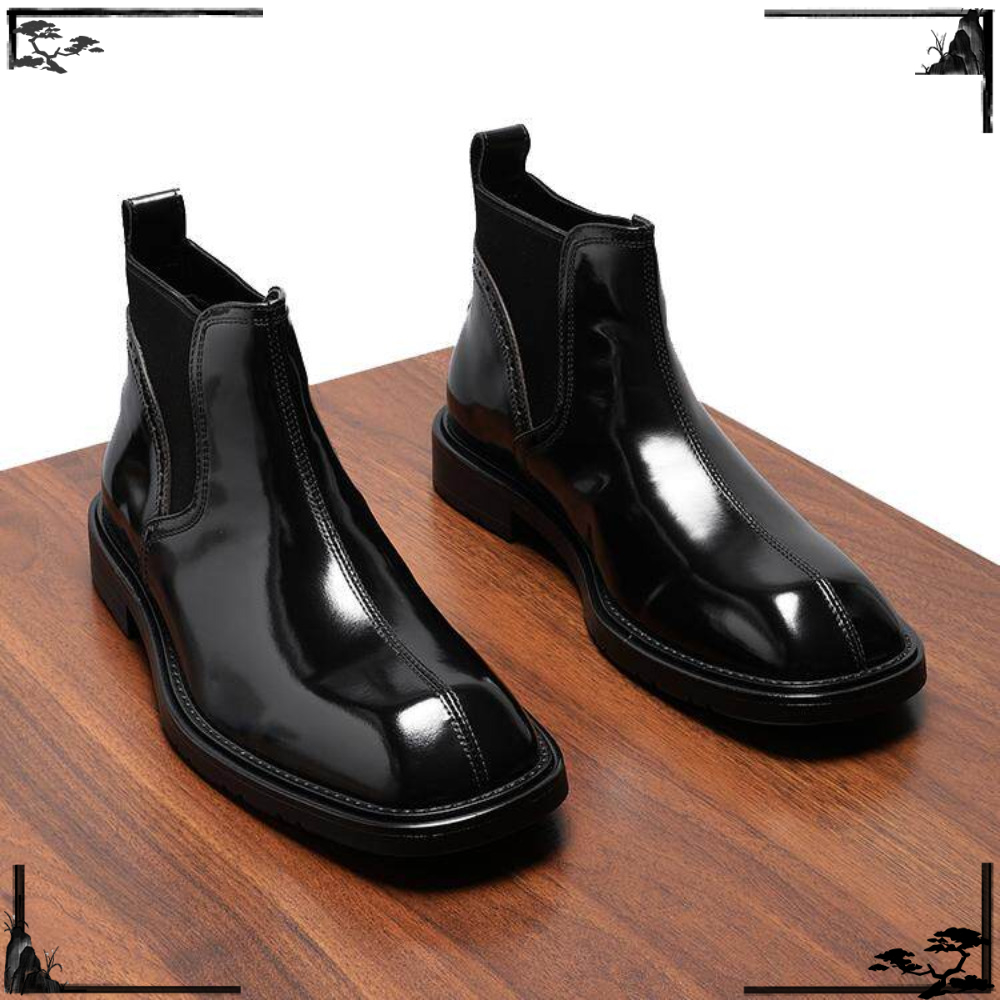 Genuine Leather Boots for Men  - Street Fashion Online 评论和价格