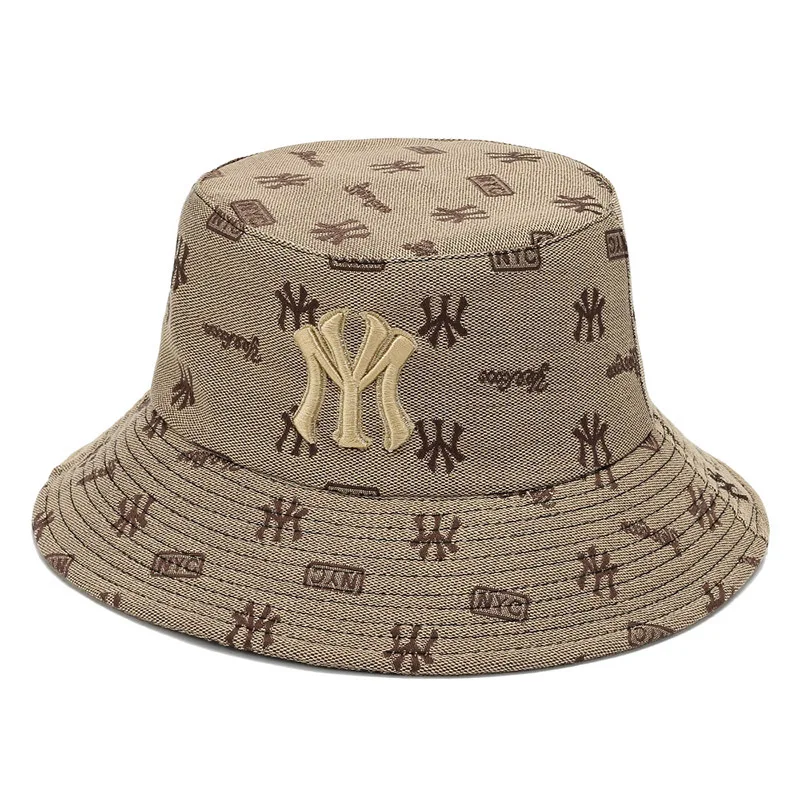 Unisex Letter Embroidery Fishe - Bucket Hat Embroidered 评论和价格