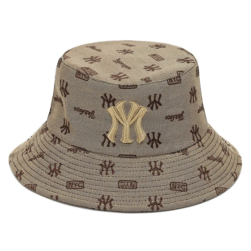 Unisex Letter Embroidery Fishe - Bucket Hat Embroidered 评论和价格
