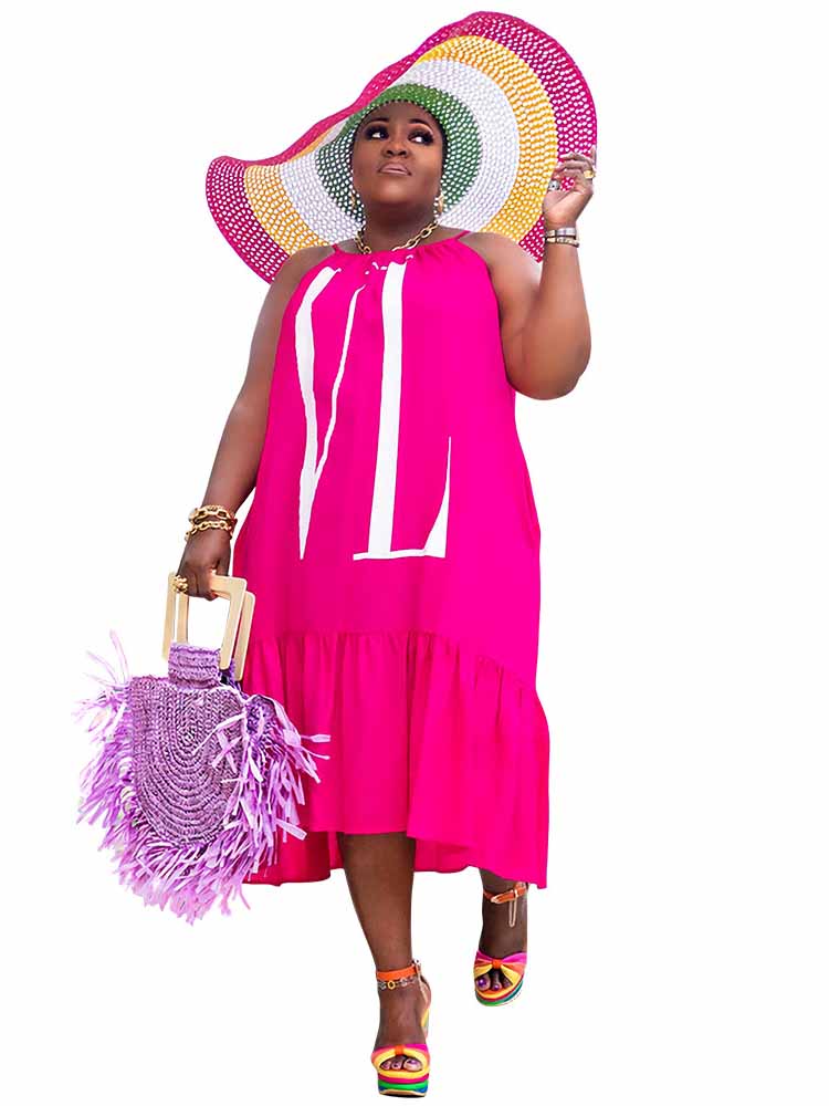 Women Casual Summer Dress Slee - Street Fashion Plus Size 评论和价格