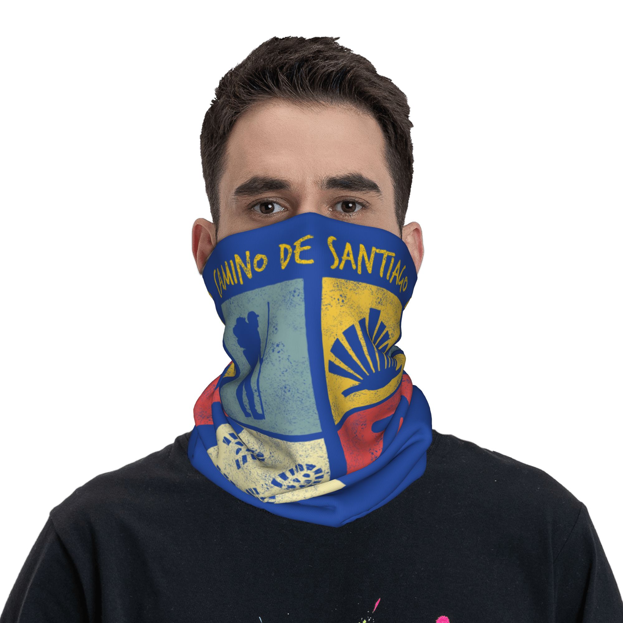 Camino de Santiago Way of St J - Bandana Multi Way 评论和价格