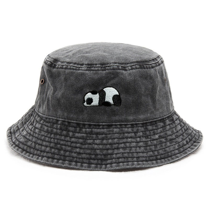 Washed Cotton Bucket Hat for M - Bucket Hat Embroidered 评论和价格