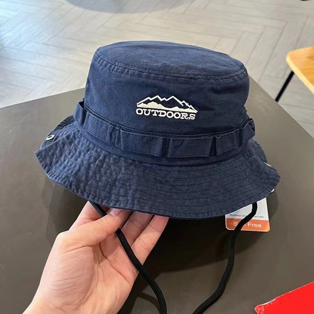 Camping Mountain Climbing Hat  - Bucket Hat Embroidered 评论和价格